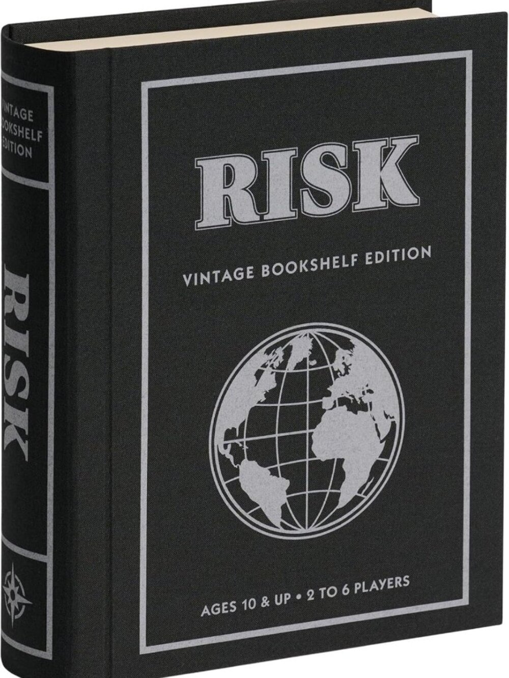 Vintage Bookshelf Edition Risk Board Game | Classic Strategy Game for Family Fun
